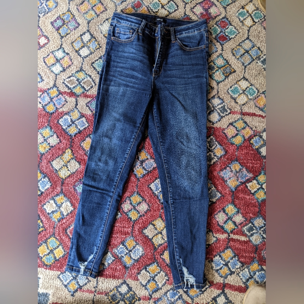 Vervet dark blue stretch jeans